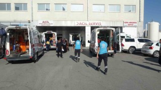 Malatyada otomobil ile kamyonet çarpıştı: 6 yaralı