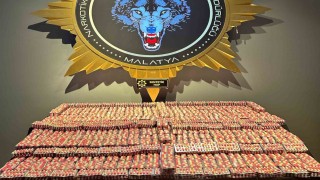 Malatyada torbacı operasyonu: 22 bin 440 hap ele geçirildi