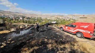 Malatyanın Darende ilçesinde ot yangını