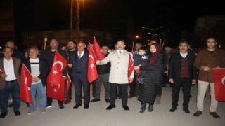 Malazgirtte fener alayı yürüyüşü yapıldı