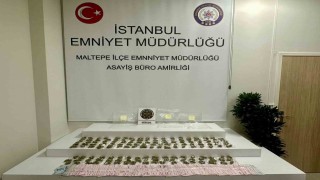 Maltepede zula adresine yapılan operasyonda çok miktarda uyuşturucu ele geçirildi