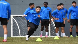 Manisa FK, Sarıyerspor maçının hazırlıklarını sürdürdü