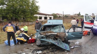 Manisada yağmur kazayı da beraberinde getirdi: 1 bebek öldü, 5 kişi yaralandı