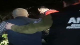 Mantar toplamaya çıktıktan sonra kaybolan yaşlı adam 8 saat sonra bulundu