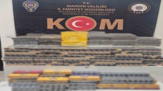 Mardinde 7 bin paket kaçak sigara ele geçirildi
