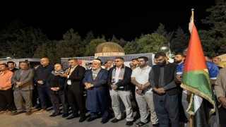 Mardinde İsrailin saldırılarına tepki