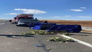 Mardinde otomobil ile motosiklet çarpıştı: 1 ölü, 4 yaralı