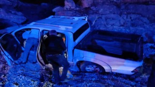 Mardinde pikap şarampole devrildi: 1 yaralı