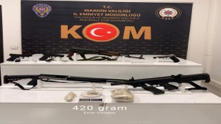 Mardinde silah kaçakçılığı operasyonu: 3 gözaltı
