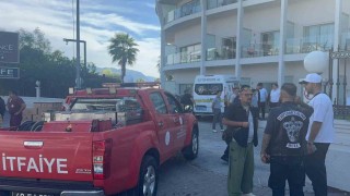 Marmariste otelde patlama: 3 yaralı