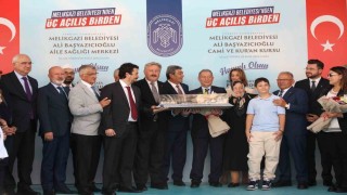 Melikgazide bir ASM ve cami daha açıldı