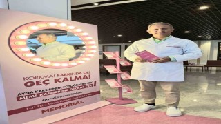 Memorial Bodrum Hastanesinde Meme Kanseri farkındalığına destek: Pembe Ayna