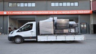 Merkezefendi Belediyesinin 31. mama makinesi Eskişehire teslim edildi