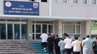 Mersinde aranan 14 hükümlü yakalanıp cezaevine teslim edildi