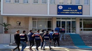 Mersinde aranan 5 şahıs jandarma ekiplerince yakalandı