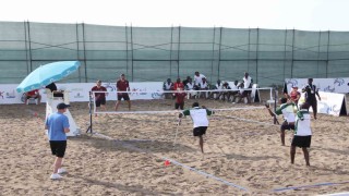 Mersinde dünyada ilk kez düzenlenen Bedensel Engelliler Plaj Oyunları başladı