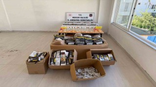 Mersinde kaçak sigara operasyonu: Binlerce kaçak makaron ve tütün ele geçirildi