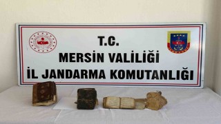 Mersinde tarihi eser operasyonu