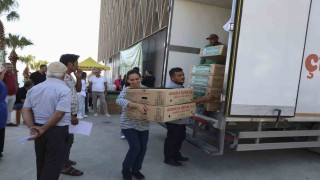 Mersinde üreticiye fide ve güneş paneli desteği