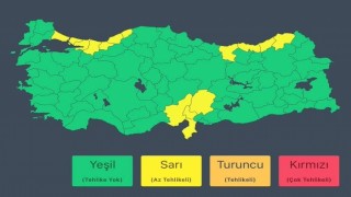 Meteoroloji sarı kod ile uyardı
