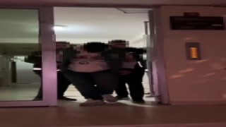 Metroda oyuncak tüfekle video çeken genç gözaltına alındı