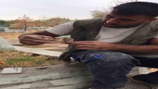 Mezarlıktan kefenlenmiş oyuncak bebek çıktı