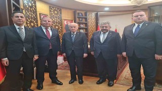 MHP lideri Bahçeli, Milli Dayanışma, Kardeşlik ve Demokrasi Komisyonu üyelerini kabul etti