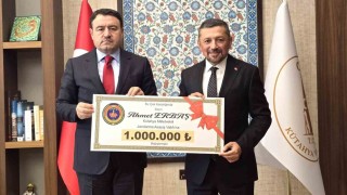 Milletvekili Ahmet Erbaştan Jandarma Teşkilatına 1 milyon TL bağış