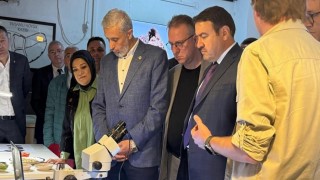 Milletvekili Demir ve Vali Işından Tavşanlı Höyük kazı alanında inceleme