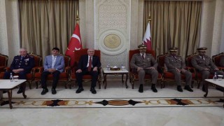 Milli Savunma Bakanı Güler Katarda