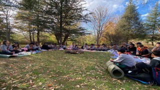 Minik izciler Cumhuriyet Bayramını farklı bir etkinlikle kutladı