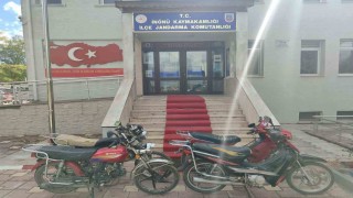 Motor ve şase numarası kazınmış 4 motosiklet ele geçirildi