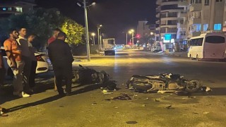 Motosikletler kafa kafaya çarpıştı: 2 ölü