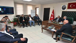 Mücahit Yanılmazdan Başkan Hamamcıya ziyaret