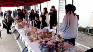 Mudurnu İmam Hatip Lisesi öğrencilerinden Gazzeye anlamlı destek: 70 bin lira toplandı