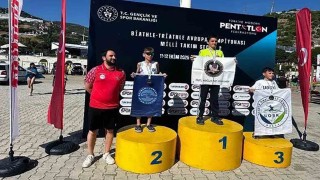 Muğla Büyükşehir sporcusu Batur Gençten iki günde iki Türkiye şampiyonluğu