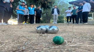 Muğla erkek öğrenci yurdunda Bocce turnuvası heyecanı