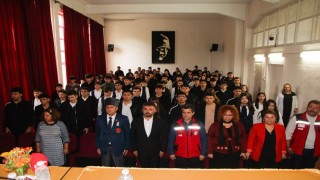 Muğlada Gaziler öğrencilerle buluştu