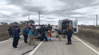 Muratlıda trafik kazası: 1 yaralı