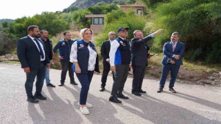 MUSKİ Genel Müdürü Şengül Fethiyedeki saha çalışmalarını inceledi