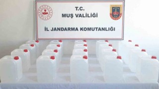 Muşta 100 litre etil alkol ele geçirildi