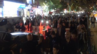 Muşta binlerce kişiden Gazzeye destek gösterisi