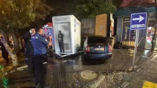 Muşta direksiyon başında sara nöbeti geçiren sürücü ATMye çarptı