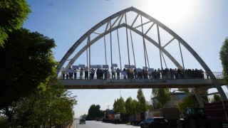Muşta öğrencilerden Filistine destek yürüyüşü