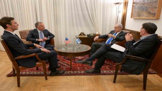 Netanyahu, Trumpın Orta Doğu Özel Temsilcisi Witkoff ve damadı Kushner ile bir araya geldi