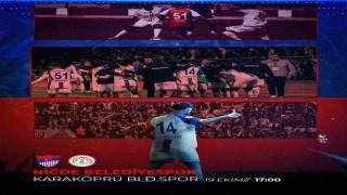 Niğde Belediyespor, Karaköprü Belediyesporu ağırlayacak