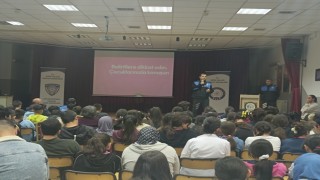 Niğdede öğrencilere akran zorbalığı ve trafik semineri