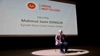 Niğdede Peygamberimiz, Cami ve Namaz konferansı düzenlendi
