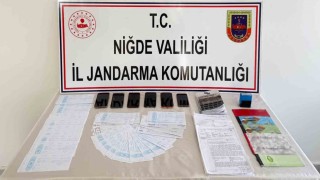 Niğdede tefecilik operasyonu: 4 şüpheli yakalandı