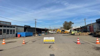 Nilüfer Belediyesi Beşevler Sanayi Sitesinin yollarını yeniliyor